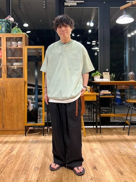 あすろんさん（メンズ・170cm）の夏コーディネート