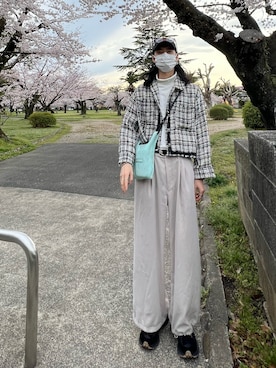 「LASTFRAME（ラストフレーム）のアイテム」を使った、りゅうせいみマンさん（メンズ・180cm）の春コーディネート