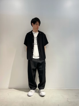 「SEAGREEN（シーグリーン）のアイテム」を使った、Katagiriさん（メンズ・173cm）の夏コーディネート