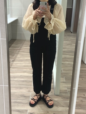 「Discoat」｜「アイテム（オールインワン・サロペット）」を使った、smily_753さん（レディース・162cm）の夏コーディネート