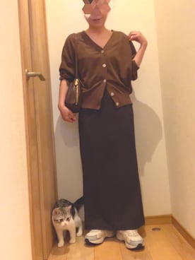「mimi（ミミ）のアイテム」を使った、apricotさん（レディース・150cm）の秋コーディネート