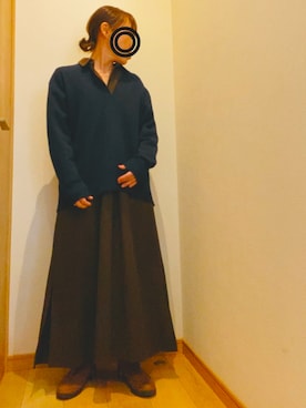 「アイテム（ピアス（両耳用））」を使った、apricotさん（レディース・150cm）の秋コーディネート