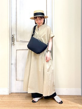 「アイテム（その他シューズ）」を使った、m o m o k aさん（レディース・157cm・20代）の夏コーディネート
