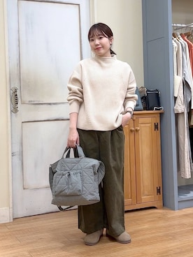 m o m o k aさん(レディース・157cm)の冬コーディネート