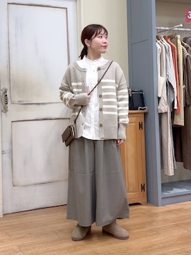 m o m o k aさん（レディース・157cm）の冬コーディネート