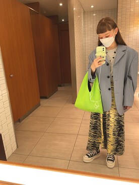 「あつぞこスニーカー」｜yagoyagoyago!さん（レディース・164cm）の夏コーディネート