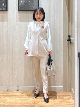shirayuuuさん（レディース・155cm）の春コーディネート