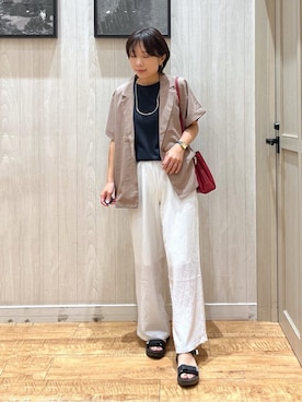 shirayuuuさん(レディース・155cm)の夏コーディネート
