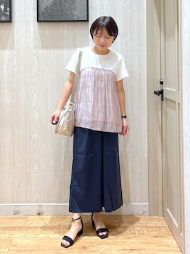 shirayuuuさん(レディース・155cm)の夏コーディネート