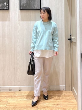 「Airpapel（エアパペル）のアイテム」を使った、shirayuuuさん（レディース・155cm）の冬コーディネート