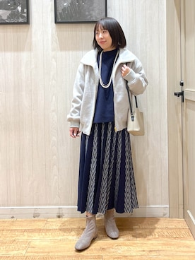 shirayuuuさん（レディース・155cm）の冬コーディネート