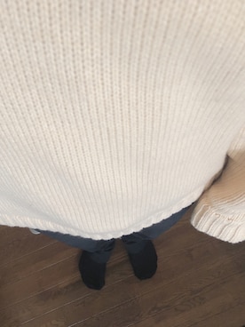 「アイテム（ニット/セーター）」を使った、うーたさん（メンズ・179cm・30代）の冬コーディネート