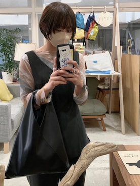 「MARTE（マルテ）のアイテム」を使った、晴さん（レディース・158cm）の春コーディネート