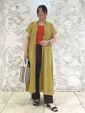 HM☆さん（レディース・157cm）の春コーディネート
