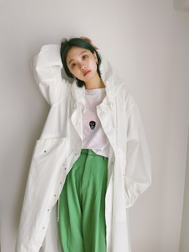 「D-VEC（ディーベック）のアイテム」を使った、yuki katoさん（レディース・162cm）の夏コーディネート