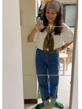 「movieday」｜YABEさん（レディース・163cm）の春コーディネート