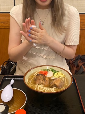 「AKTE（アクテ）のアイテム（ニット/セーター）」を使った、risaさん（レディース・163cm）の秋コーディネート