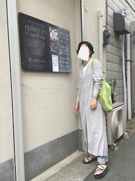 「CASIO」｜「アイテム（サンダル）」を使った、_ ami _さん（レディース・163cm）の夏コーディネート