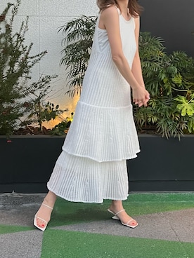 「ETRE TOKYO（エトレトウキョウ）のアイテム」を使った、mame38さん（レディース・168cm）の春コーディネート