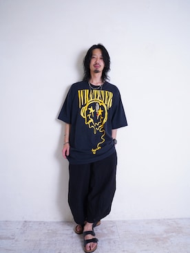 「ビリケンシュトック」｜tkmさん（メンズ・172cm）の秋コーディネート