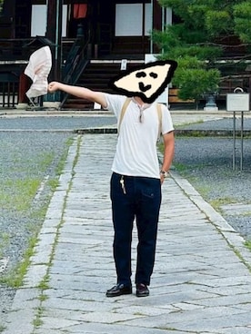 「アイテム（バックパック/リュック）」を使った、Young   さん（メンズ・175cm）の夏コーディネート