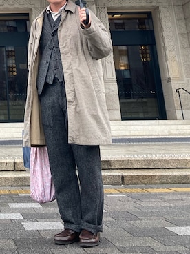 Young   さん（メンズ・175cm）の春コーディネート