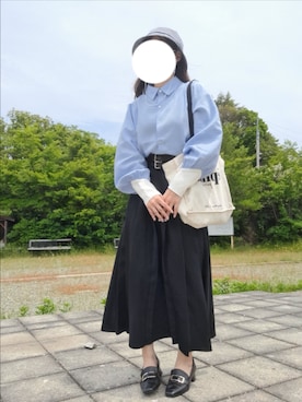 「idem（イデム）のアイテム」を使った、とあるひとさん（骨格ストレート・レディース・148cm）の春コーディネート