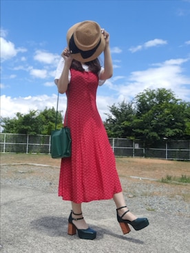 「idem（イデム）のアイテム」を使った、とあるひとさん（骨格ストレート・レディース・148cm）の夏コーディネート