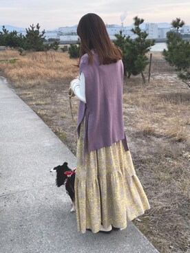 ✿anemone✿さん（レディース・160cm）の春コーディネート