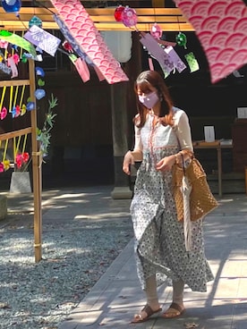 ✿anemone✿さん（レディース・160cm）の夏コーディネート