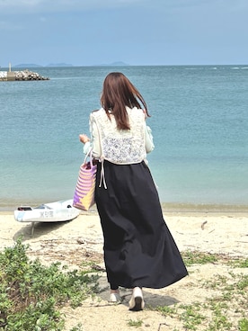 「Bab（バブ）のアイテム」を使った、✿anemone✿さん（レディース・160cm）の春コーディネート