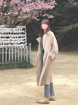 ✿anemone✿さん（レディース・160cm）の春コーディネート