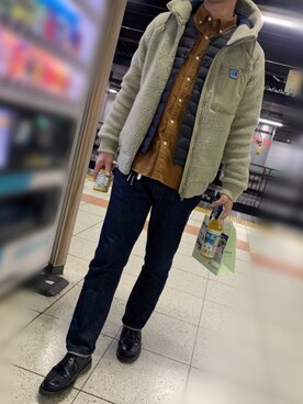 「HELLY HANSEN（ヘリーハンセン）のアイテム（その他アウター）」を使った、Ryotaさん（メンズ・183cm）の秋コーディネート