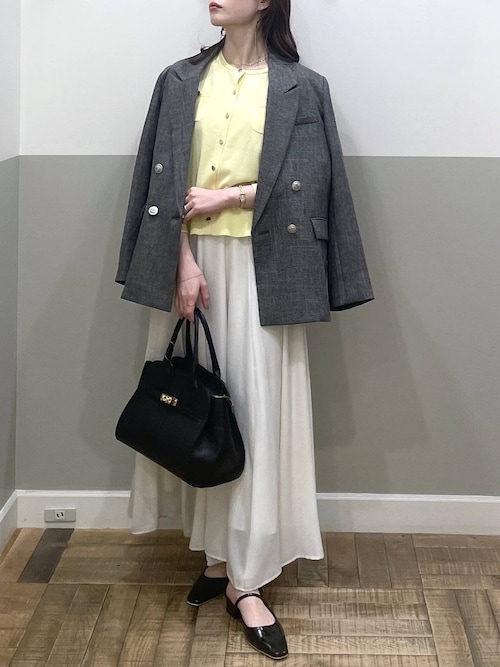 ハクプリントキリカエフレアスカート（スカート）｜A part by