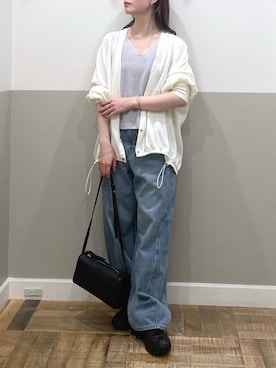 「A part by（アパートバイ）のアイテム」を使った、た ん ばさん（レディース・153cm）の夏コーディネート