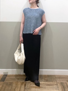 「A part by（アパートバイ）のアイテム」を使った、た ん ばさん（レディース・153cm）の夏コーディネート