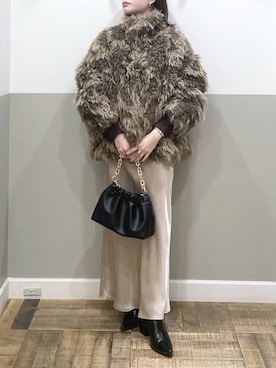 「A part by（アパートバイ）のアイテム」を使った、た ん ばさん（レディース・153cm）の秋コーディネート