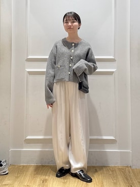 「SNAP_apart by lowrys」｜ゆいぴさん（レディース・156cm）の秋コーディネート