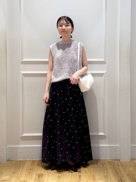 「アイテム（ハンドバッグ）」を使った、ゆいぴさん（レディース・156cm・20代）の夏コーディネート