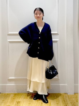 「SNAP_apart by lowrys」｜ゆいぴさん（レディース・156cm）の秋コーディネート