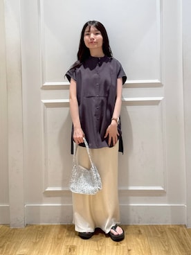 「アイテム（バッグ）」を使った、ゆいぴさん（レディース・156cm・20代）の夏コーディネート