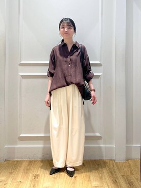 「アイテム（パンプス）」を使った、ゆいぴさん（レディース・156cm・20代）の春コーディネート