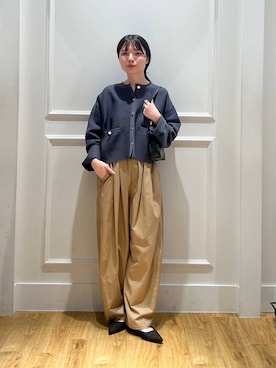 「A part by（アパートバイ）の【2WAY】フトベルトショルダーバッグ（ショルダーバッグ）」を使った、ゆいぴさん（レディース・156cm）の夏コーディネート