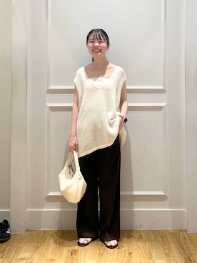 「アイテム（サンダル）」を使った、ゆいぴさん（レディース・156cm・20代）の夏コーディネート