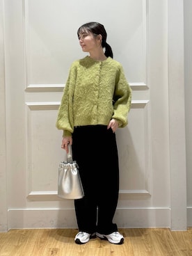 「A part by（アパートバイ）のアイテム（シューズ）」を使った、ゆいぴさん（レディース・156cm）の秋コーディネート