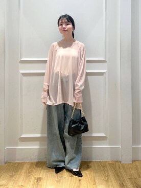 「アイテム（パンプス）」を使った、ゆいぴさん（レディース・156cm・20代）の春コーディネート