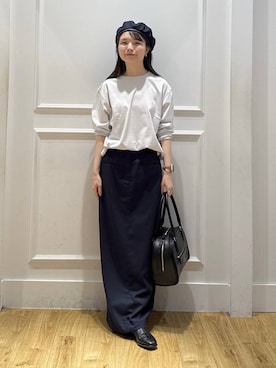 「アイテム（ハンチング/ベレー帽）」を使った、ゆいぴさん（レディース・156cm・20代）の秋コーディネート