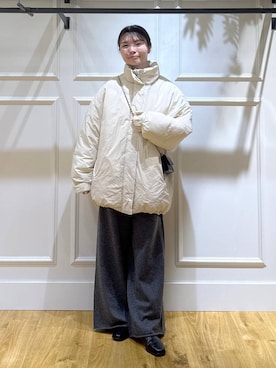 「SNAP_apart by lowrys」｜ゆいぴさん（レディース・156cm）の秋コーディネート