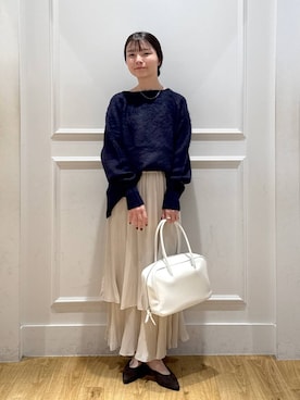 「A part by（アパートバイ）のアイテム（パンプス）」を使った、ゆいぴさん（レディース・156cm）の秋コーディネート