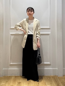 ゆいぴさん（レディース・156cm）の春コーディネート